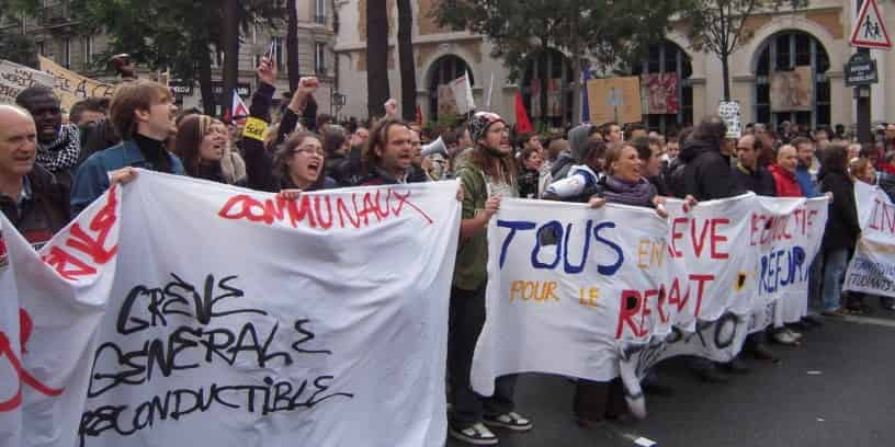 Manifestation contre la réforme des retraites à Paris