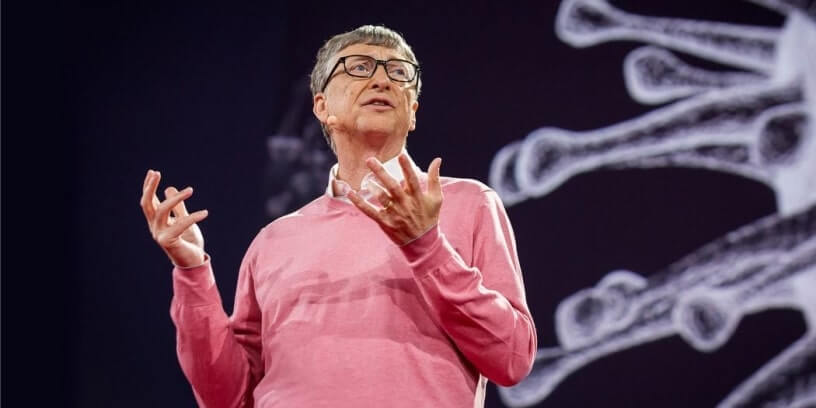 Bill Gates en mars 2015, lors d’une conférence TED