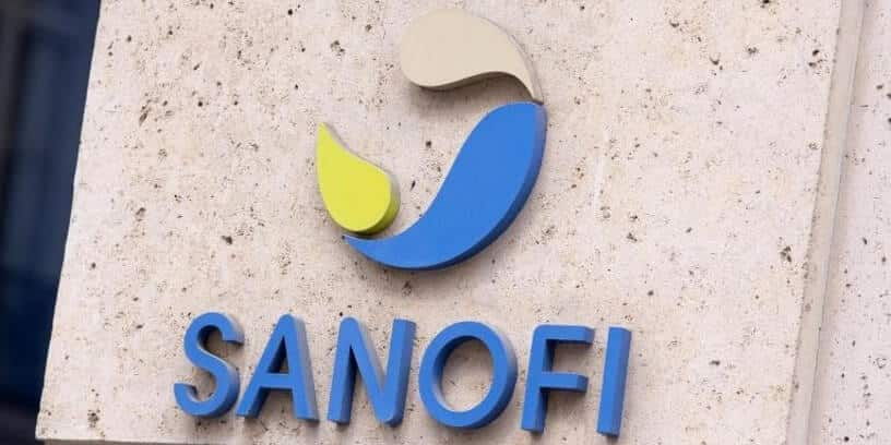 Le logo du laboratoire français Sanofi